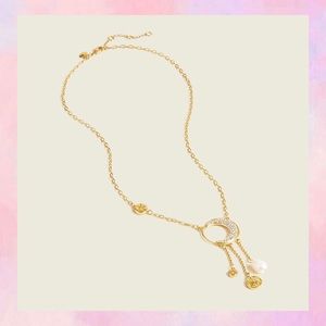 J. CREW Long charm necklace
